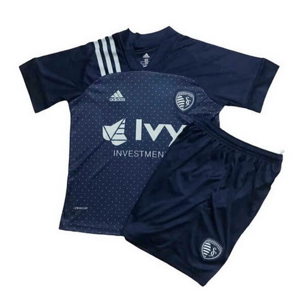 Camiseta Sporting Kansas City Segunda equipo Niños 2020-21 Azul